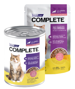 Complete Trocitos en Salsa Pollo Gato Adulto