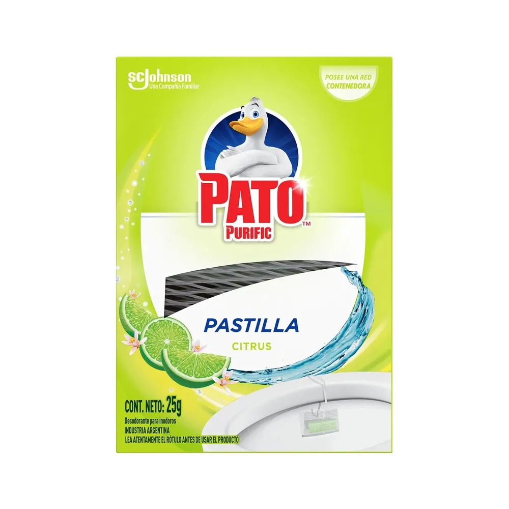 [SEM-143A7B53D30B] Pato pastilla Citrus x 25 g
