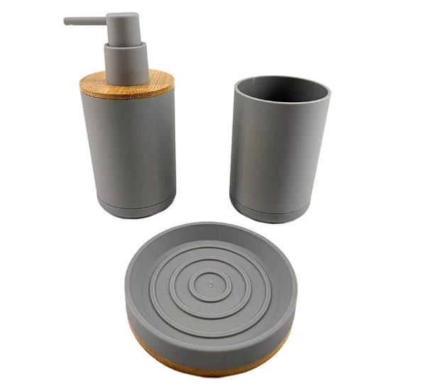SET DE BAÑO GRIS LAFFITTE