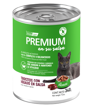 [132178] Premium en su Salsa Higado Gato Adulto