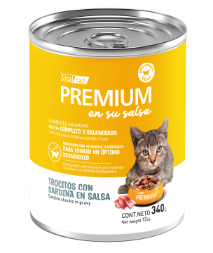 [132181] Premium en su Salsa Sardina Gato Cachorro