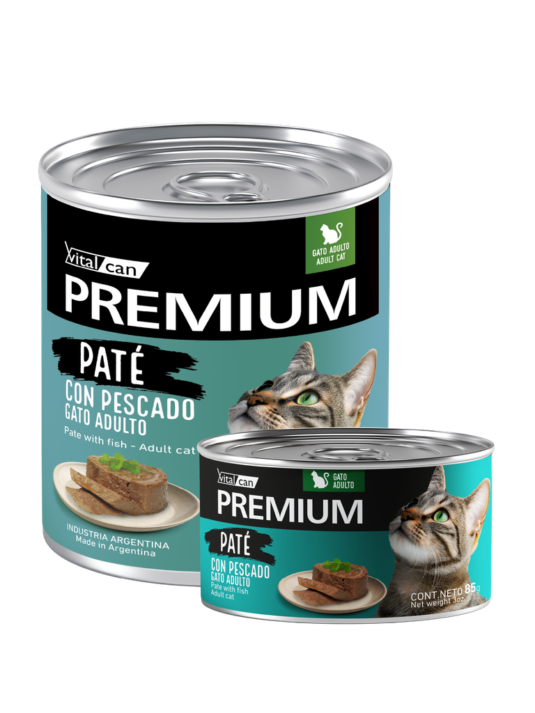 Premium Pate Con Pescado Gato Adulto