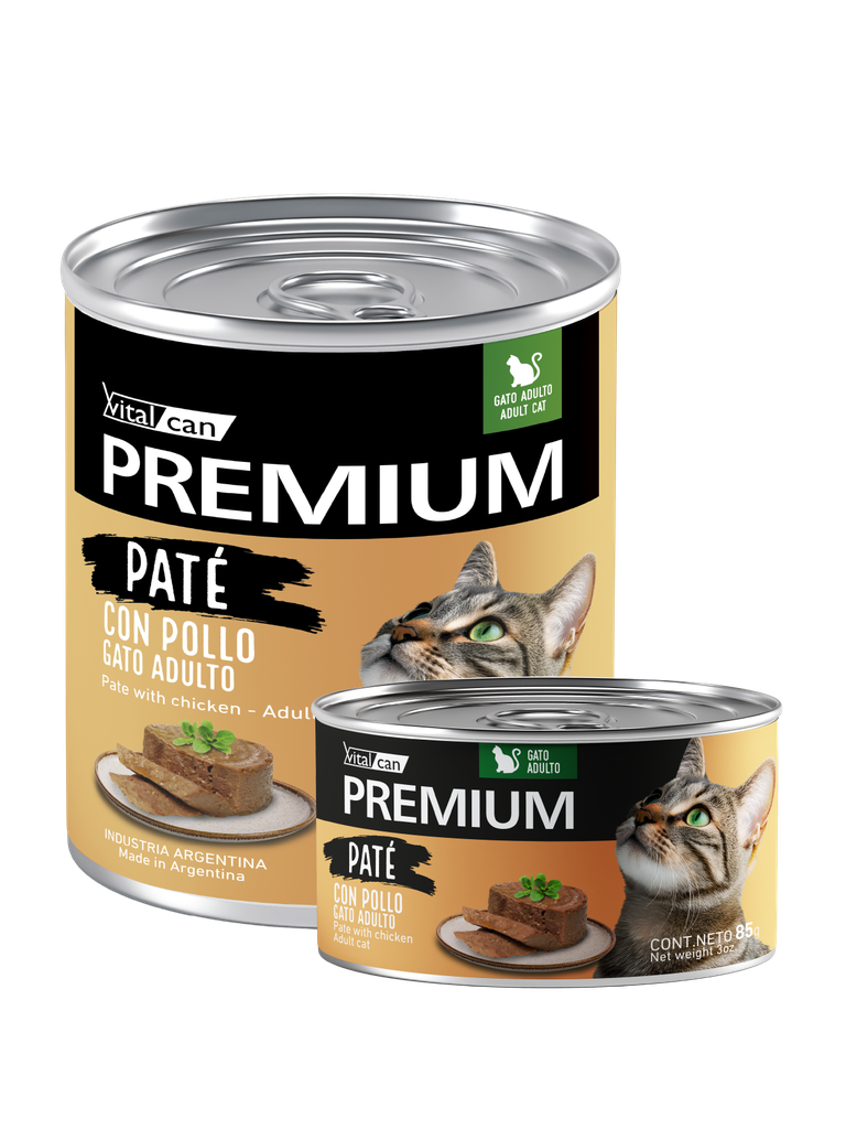 Premium Pate Con Pollo Gato Adulto