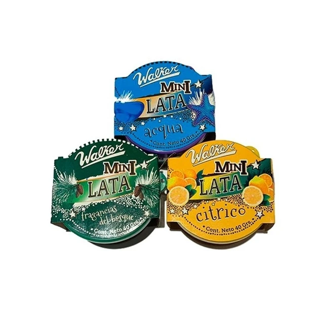 FRAGANCIA SOLIDA GEL EN LATA MINI WALKER