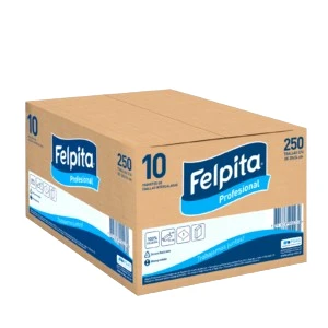 FELPITA TOALLA INTERCALADA BLANCA X 2500