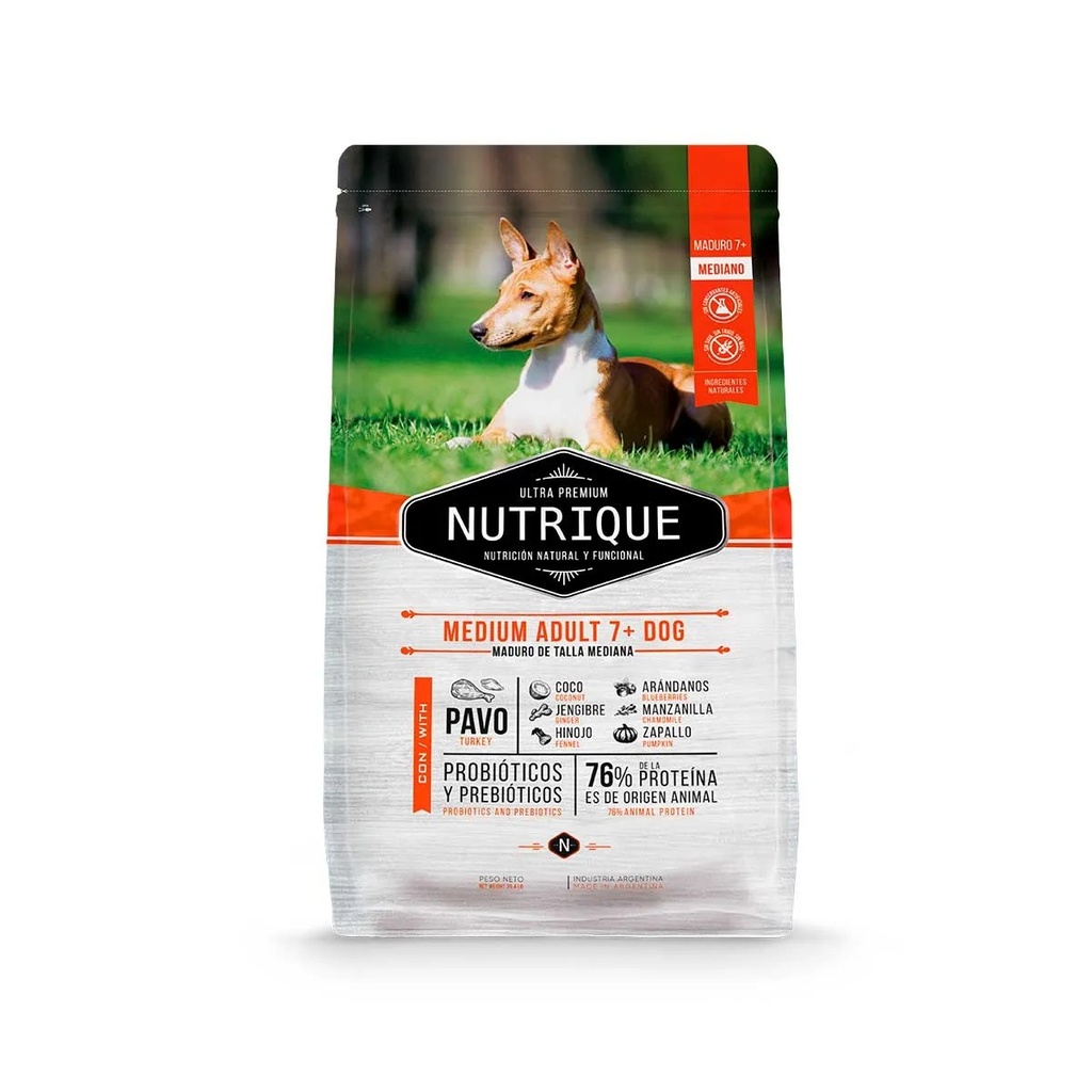 [70023] Nutrique Medium Adult 7+ Dog (3 kg)