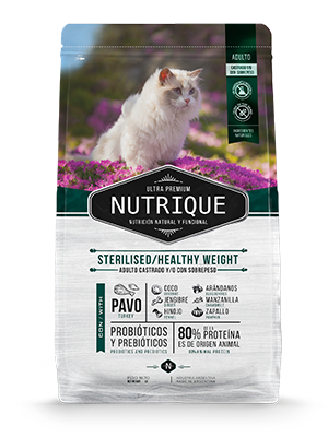 Nutrique Young Adult Cat Steril./H. Weight