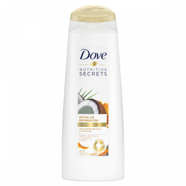 [COG-MIG13-14374] Shampoo Dove Ritual de Reparación Coco x 200 ml