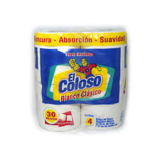[COG-MIG13-5927] Papel higiénico El Coloso: bulto de 48 rollos de 30 m