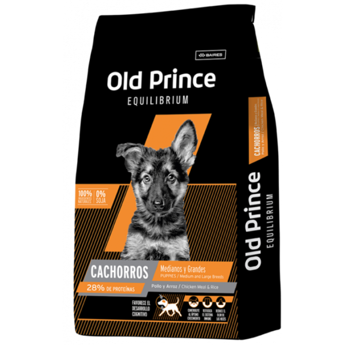 [COG-MIG13-14349] Old Prince Cachorro Mediano y Grande (pollo y arroz) x 3kg