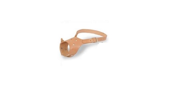 [COG-MIG13-731] BOZAL SUELA NATURAL EXTRA CHICO - MISTER HUESO