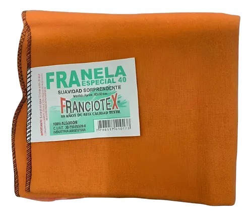 Franela Franciotex de 40 x 50 cm