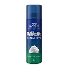 Espuma de afeitar Gillette Sensitive x 56 g