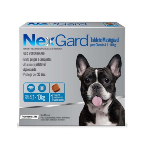 [COG-MIG13-9126] NEXGARD "M" TABLETA MAST. 4 - 10KG - MERIAL