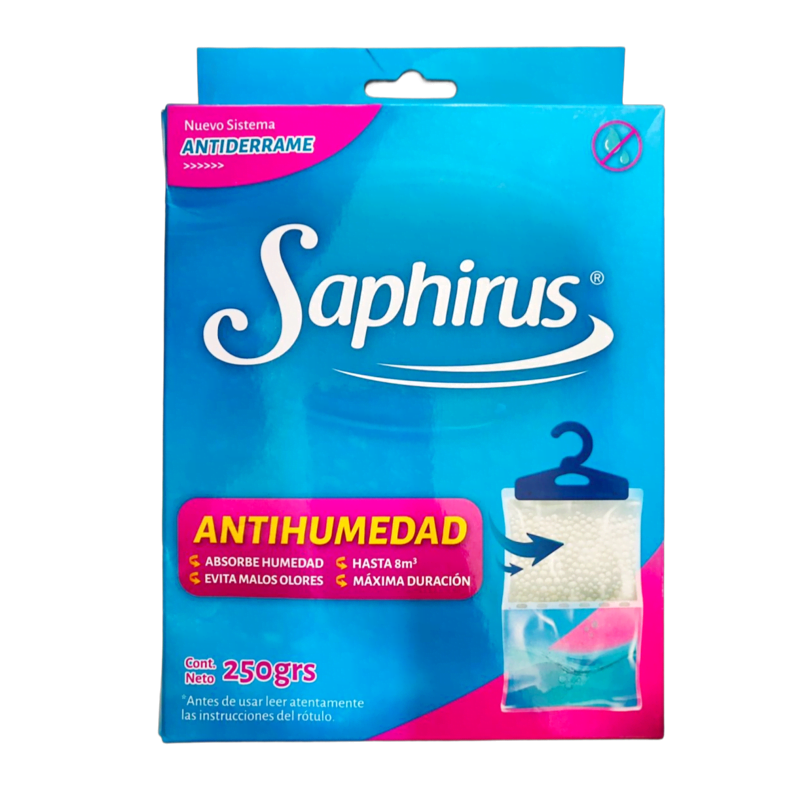 Antihumedad Saphirus en percha x 250 g