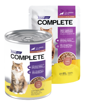 Complete Trocitos en Salsa Carne Gato Adulto