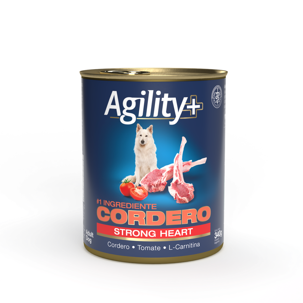 [COG-MIG13-16286] Agility + Dog Adulto Strong Heart (340 g)