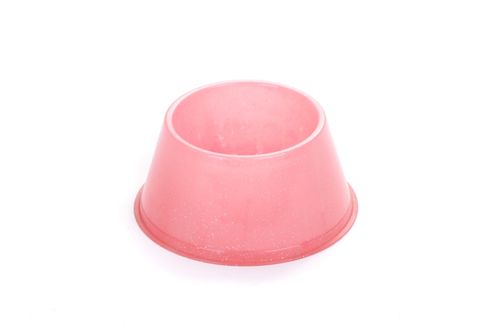 [COG-MIG13-14712] Comedero con Brillantina Pets Plast (Verde, Mediano)