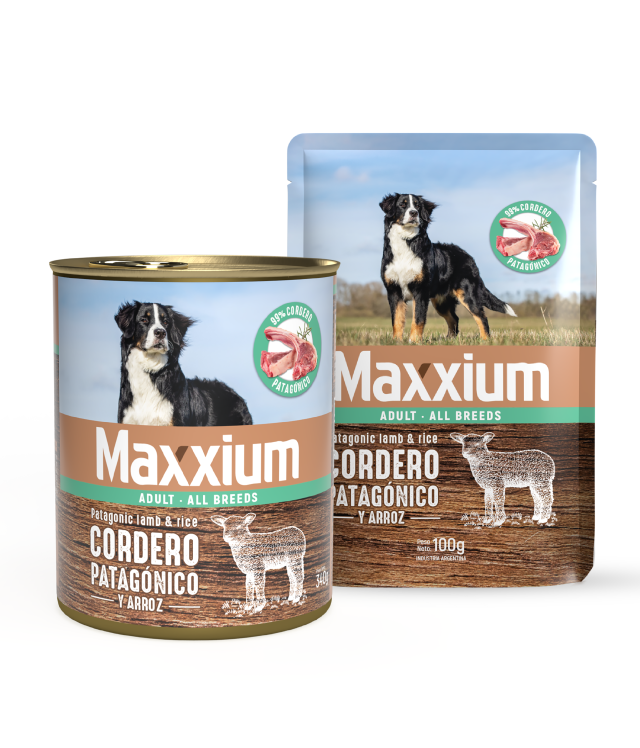 Maxxium Dog Adult Cordero y Arroz (12 x 100 g)