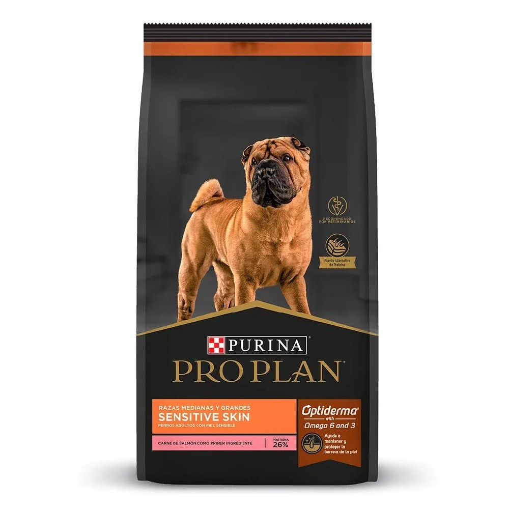 [12453289] Pro Plan SENSITIVE SKIN RAZA MEDIANA & GRANDE (3 kg)