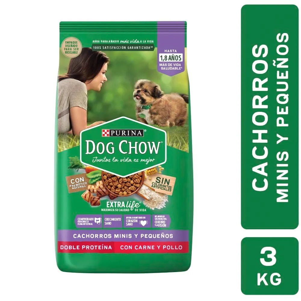 [12568951] Dog Chow CACHORRO GRAN COMIENZO MINI & PEQUEÑO (3 kg)