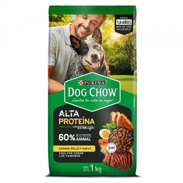 Dog Chow ADULTO ALTA PROTEINA
