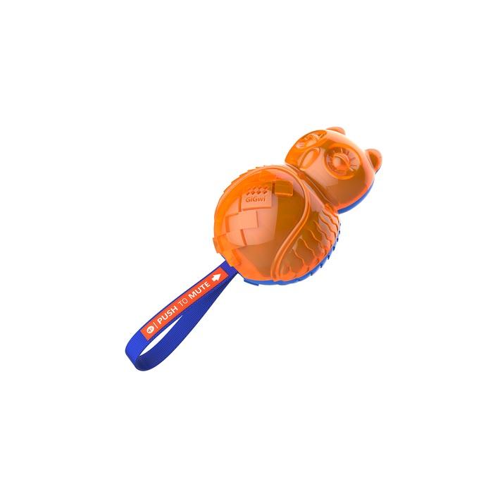 [333167] Gigwi Owl Push to Mute Naranja/Azul
