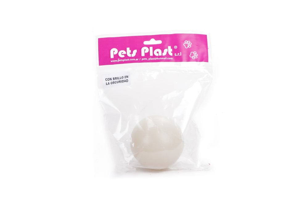 [231247] Pelota De Plastico Brilla En La Oscuridad Mediana