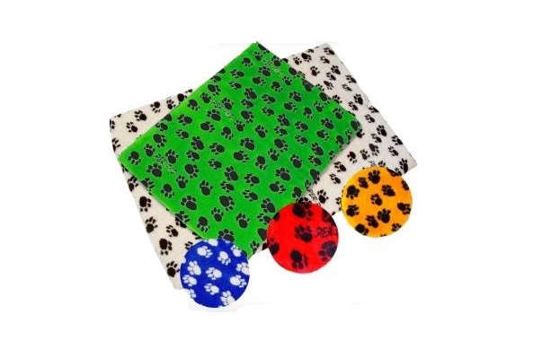 Colchoneta Placa Peluche Patitas