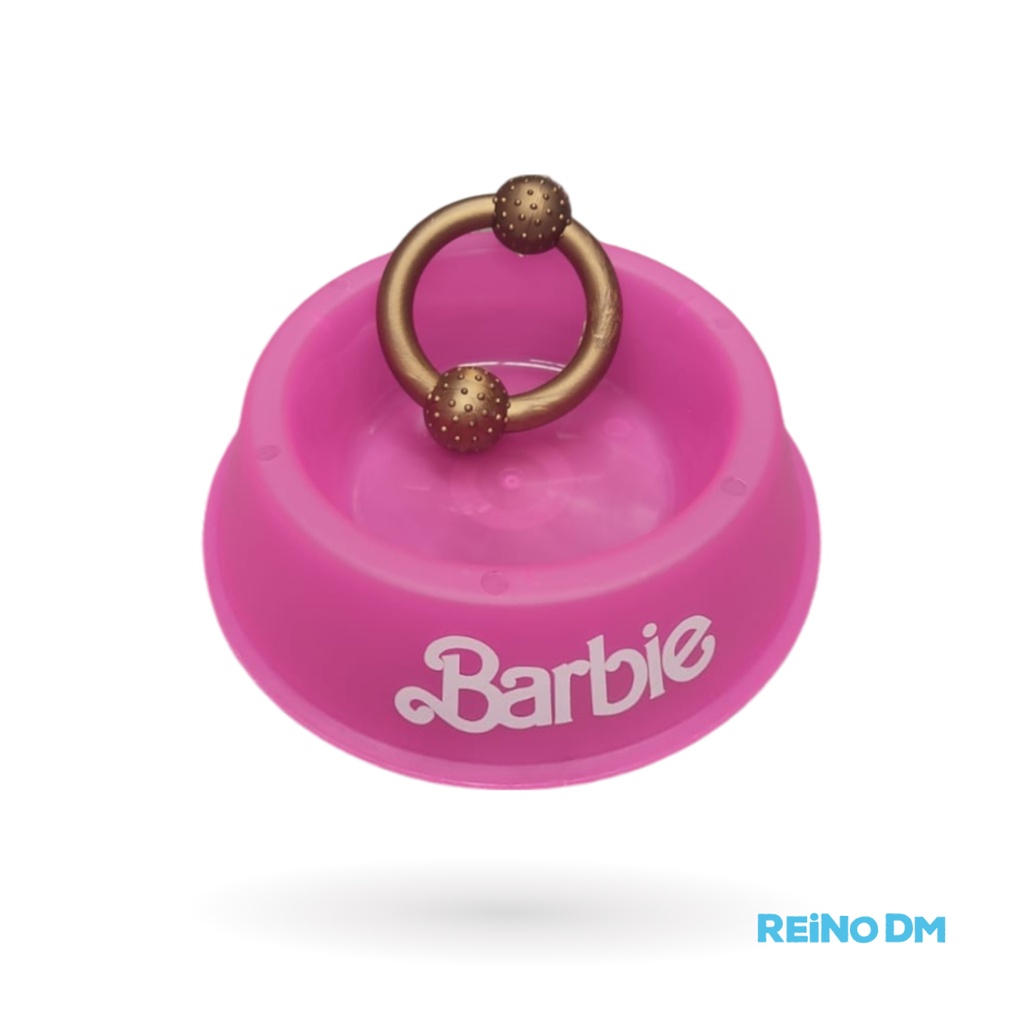Kit Comedero Mediano Barbie + Mordisco Cafran