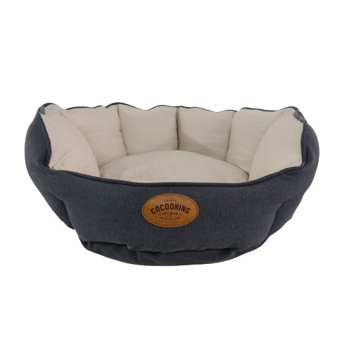 [12695C] Arrayán Cama Redonda 50x48x23 cm (Gris)