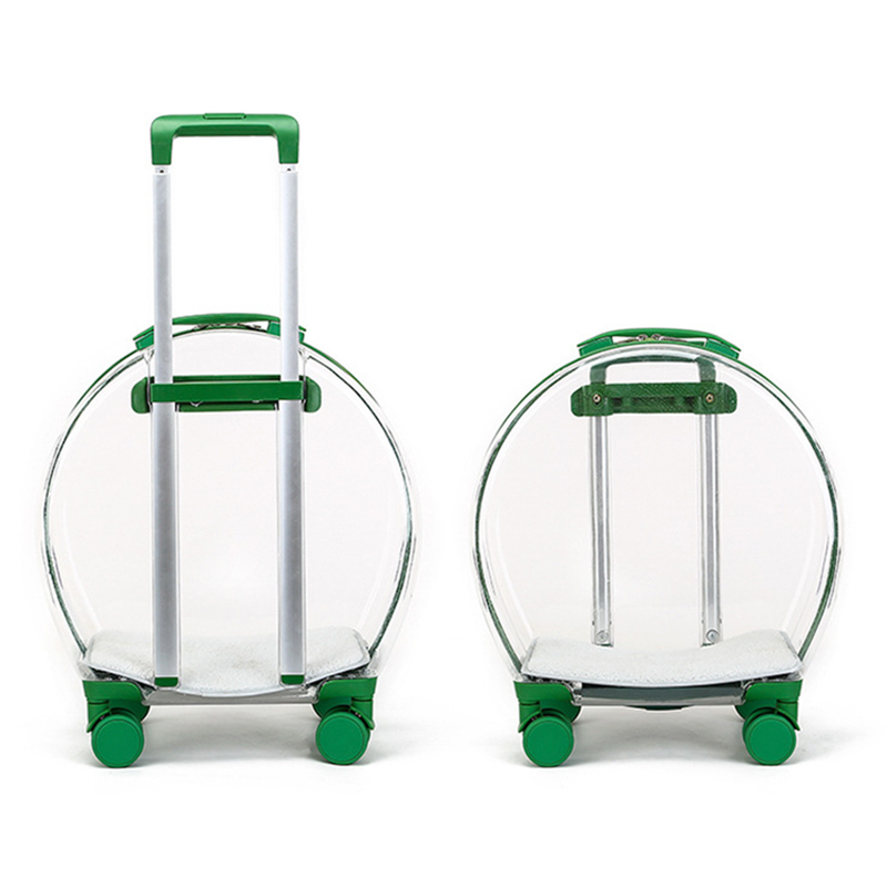 Bolso Cristal con Ruedas y Carro Per-Ros