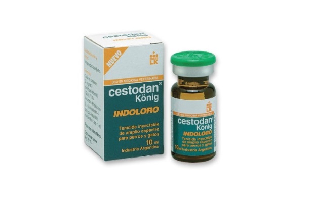 Cestodan Inyectable X 10Ml Antiparasitario Inter. - KONIG