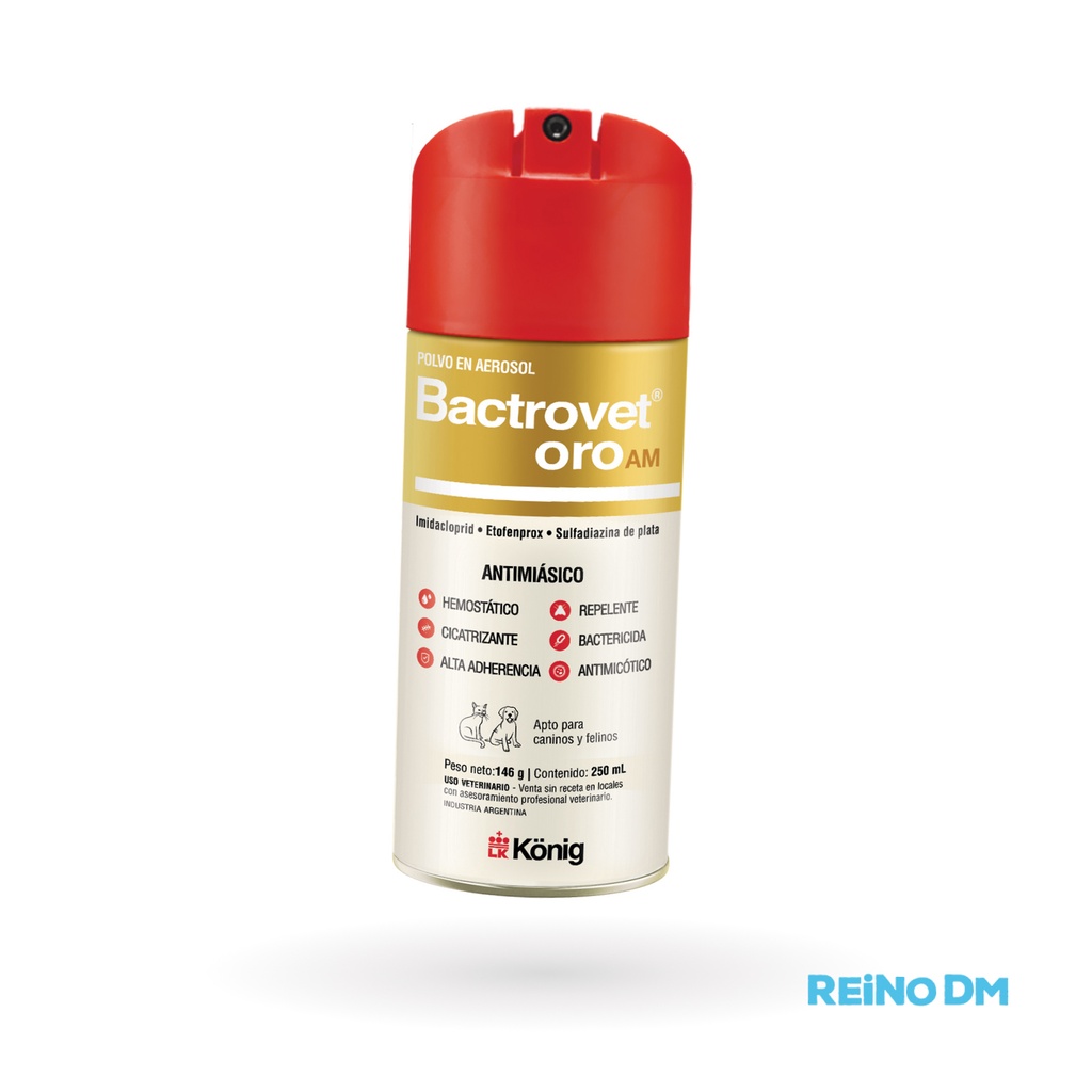 Bactrovet Oro Chico Aerosol 146 G/ 250 Ml - KONIG