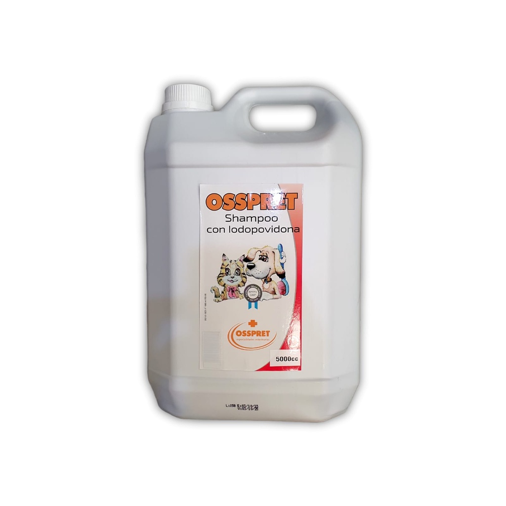 Shampoo Con Iodopovidona Al 5% - OSSPRET