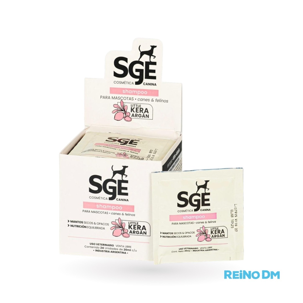 Display Shampoo Kera Argan 20Ml X 24 Unidades - SGE
