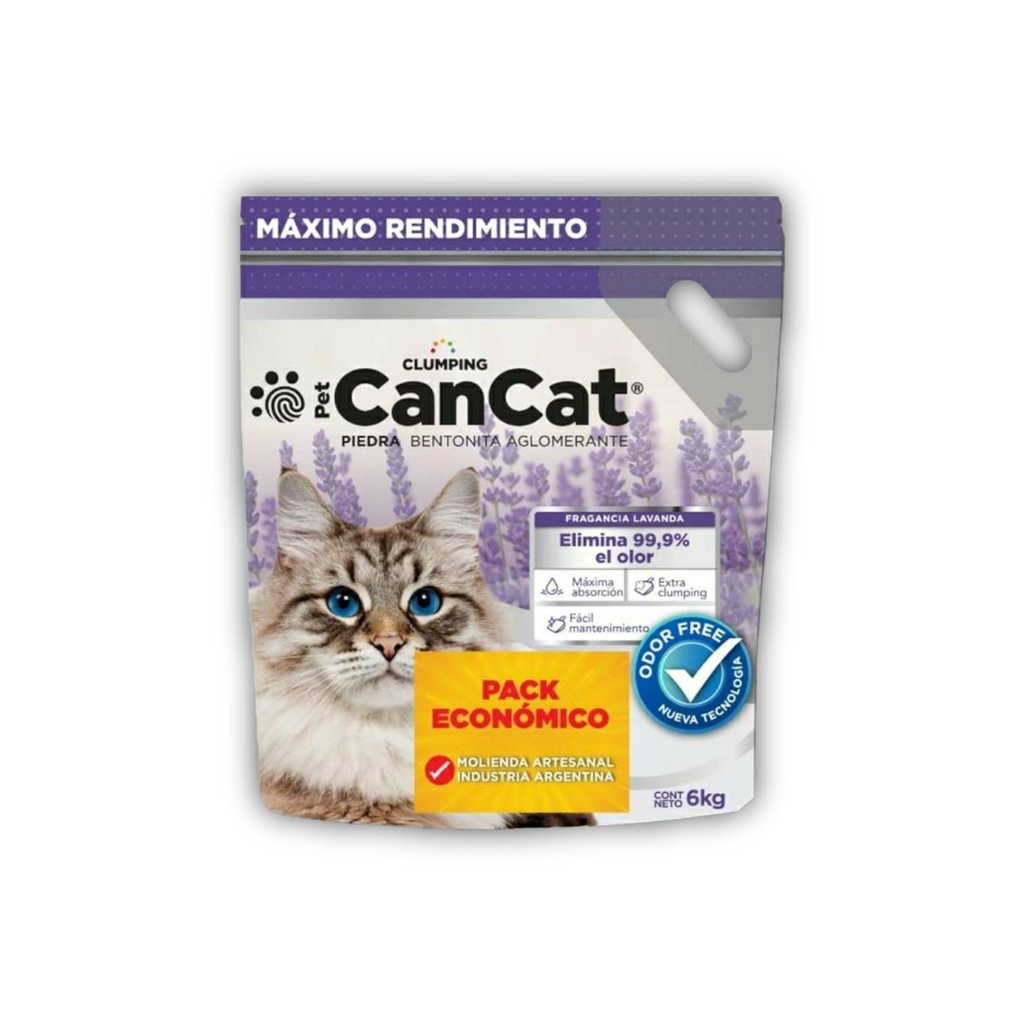 [239424] Piedra Bentonita CANCAT Lavanda 6 kg
