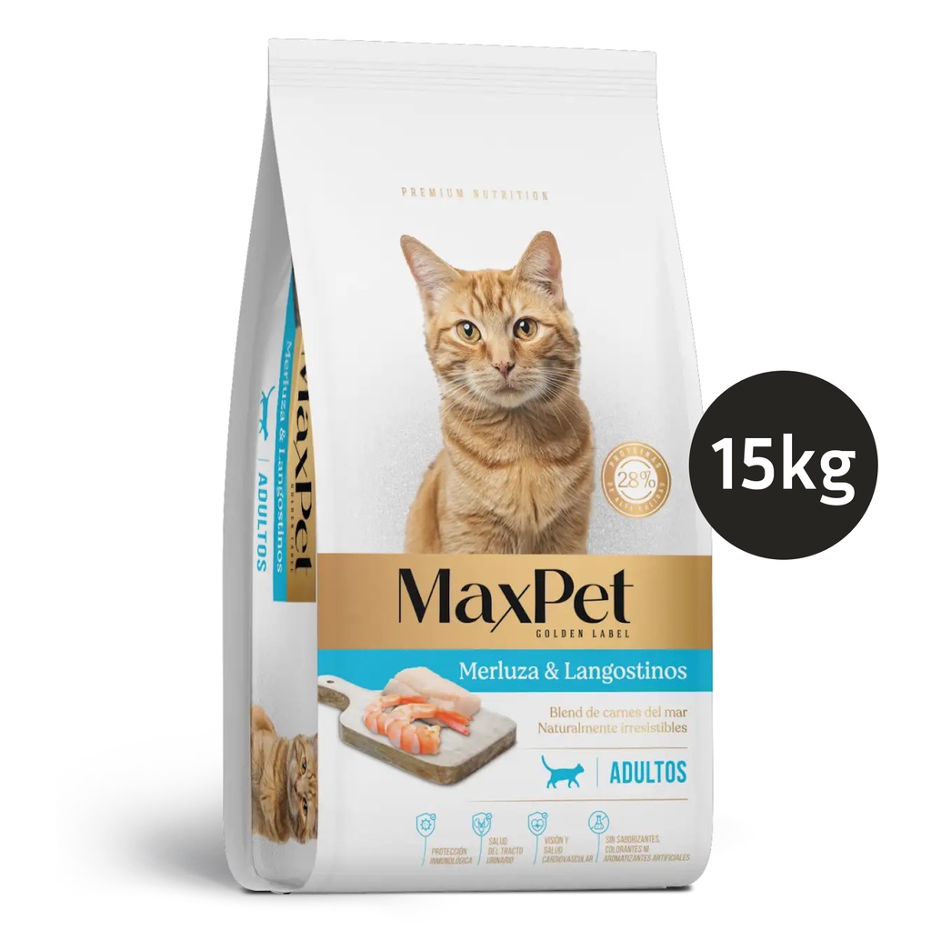 MaxPet Gatos Adultos 15 kg
