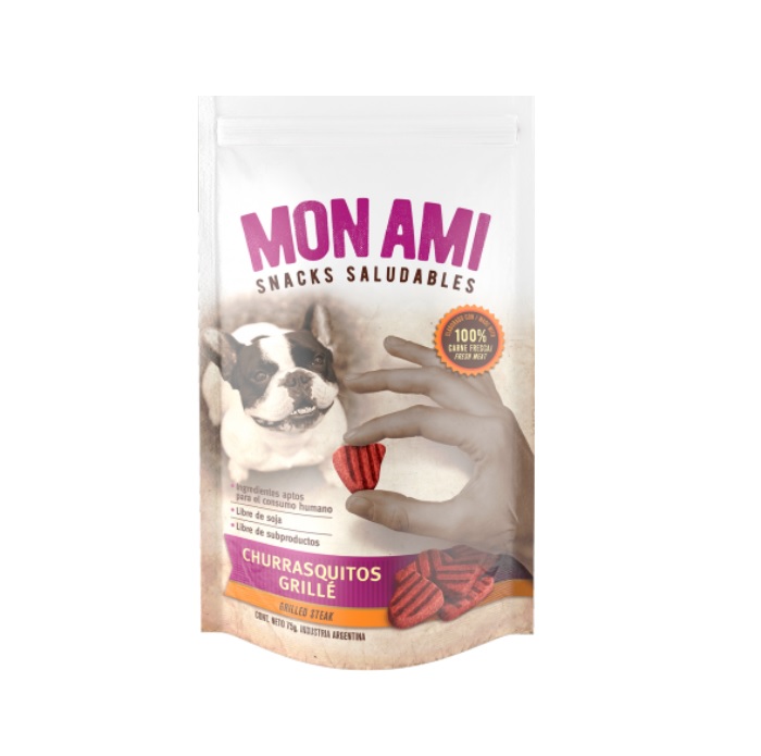 [32101101] Mon Ami Snack Churrasquito Grille (75 g)