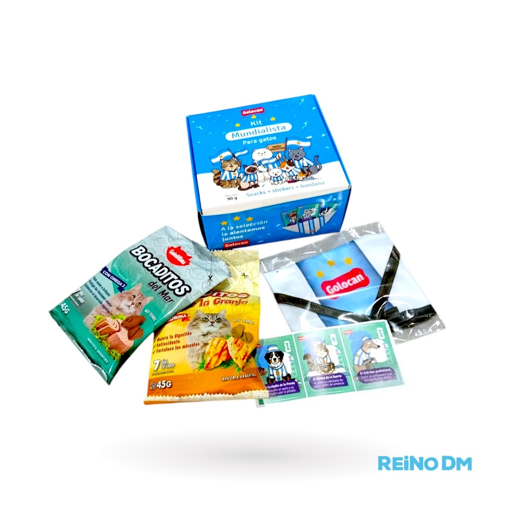 [120963] Golocan Kit Mundialista para Gato