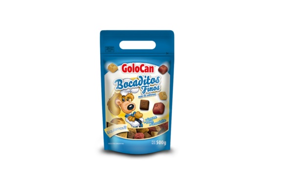 [120937] Golocan Bocaditos 500 g (Carne, Pollo y Chocolate)
