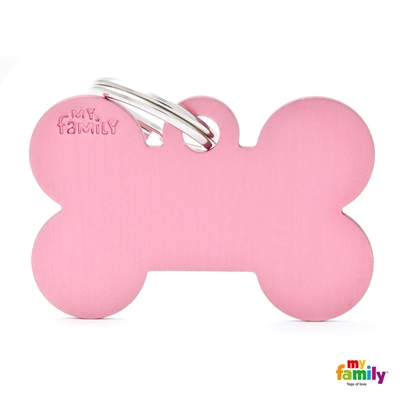 MEDALLA BASIC BIG BONE ALUMINUM PINK MFB09 - MY FAMILY