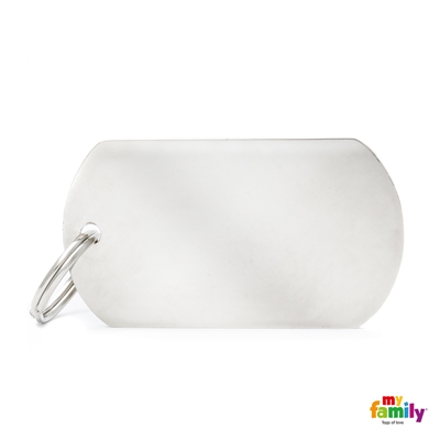 MEDALLA BASIC CHROME MILITARY BIG MFB43N - MY FAMILY