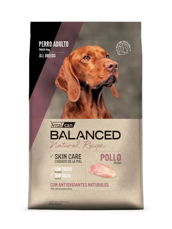 [11928] Balanced Natural Recipe Perro Adulto Pollo (3 kg)
