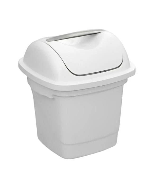 BASURERO VAIVEN 14LT BLANCO