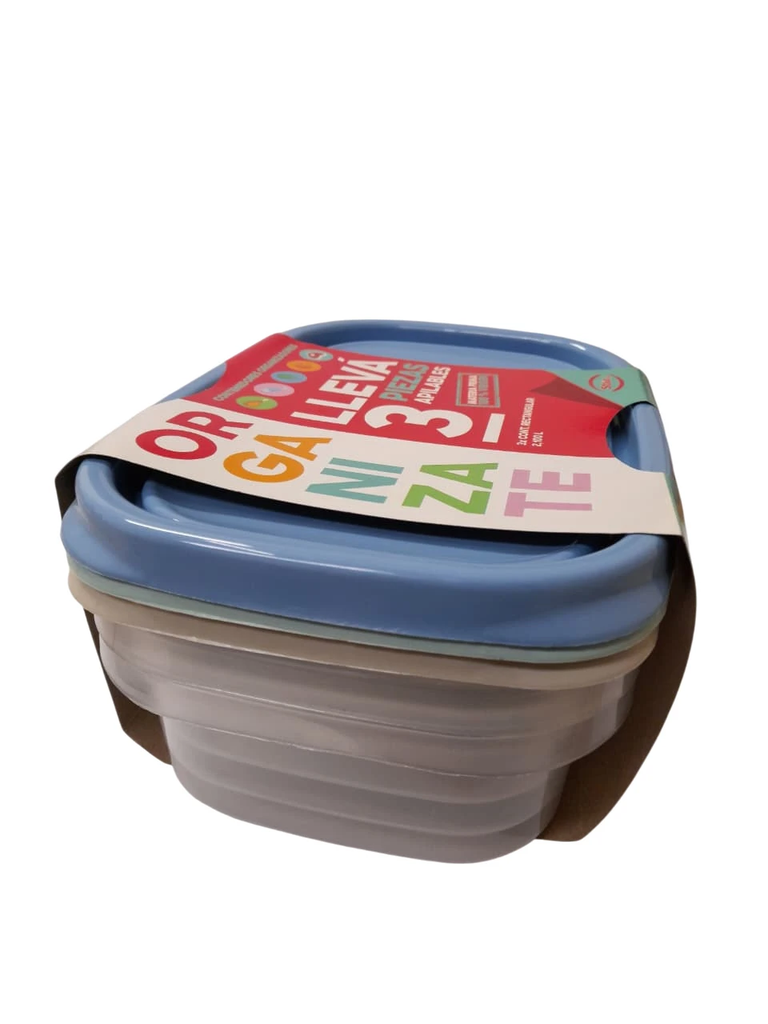 CONTENEDOR REC STAR POINTS 2.1 LTS X 3 UNI