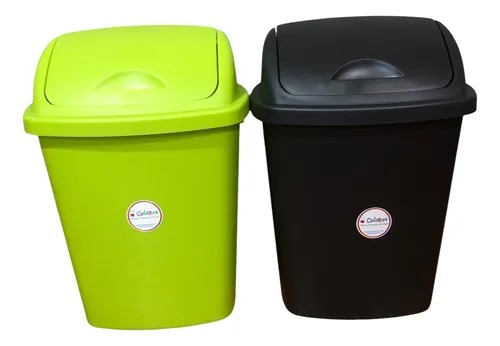 Recipiente 20Lts Tapa v/v Colores
