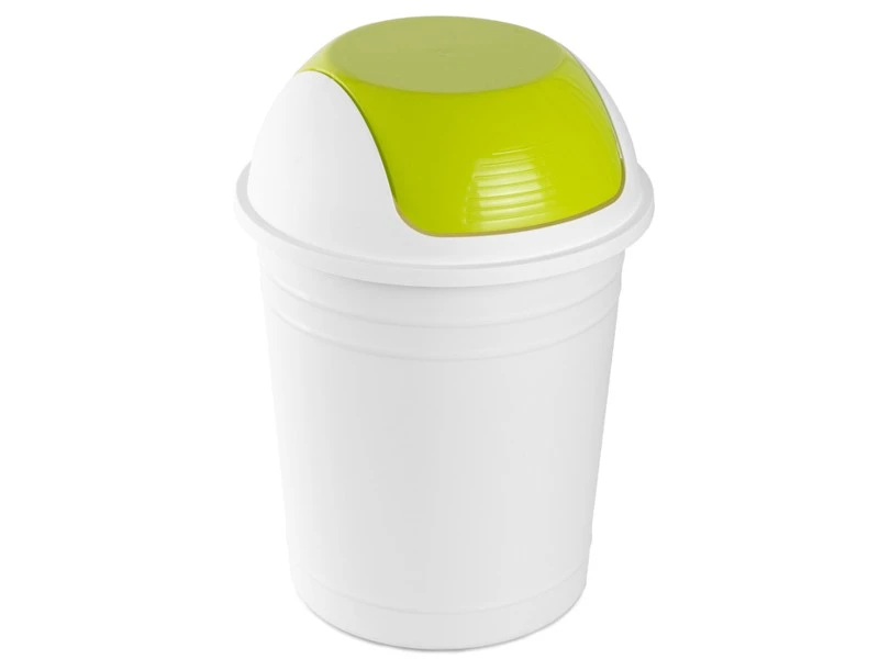 RECIPIENTE 8LTS CON TAPA COLORES