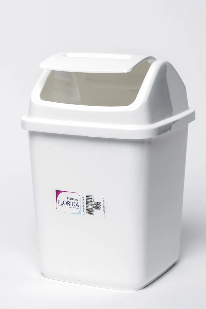 RECIPIENTE CUADRADO 6 LTL TAPA V/V FLORIDA