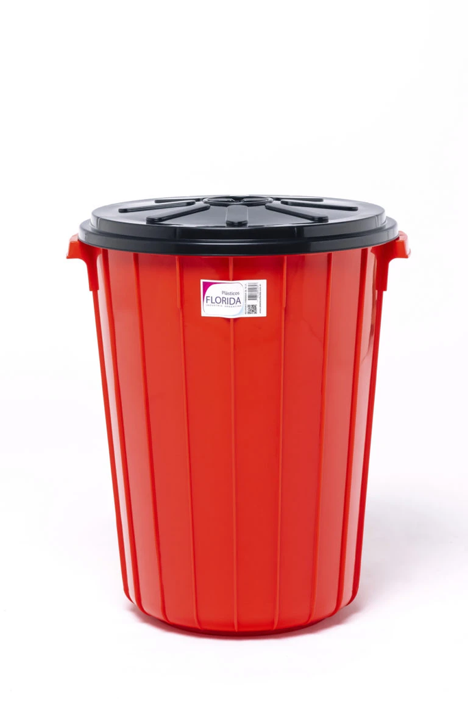 RECIPIENTE P/ RESIDUOS C/ TAPA 70 LTS FLORIDA
